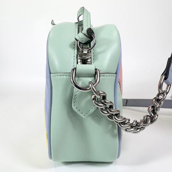 Gucci GG Marmont Matelasse Rainbow Crossbody Bag - Picture 6 of 12
